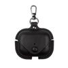 Retro Leder Hülle für AirPods Pro3 Business Kopfhörer Hüllen für Apple AirPods Pro3 3. Generation Cover Kopfhörer Schale mit Haken