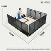 School Basketball Court Building Blocks Toy With Diy Assembly For Kids