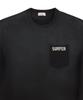 1011 GALLERY Faded Surfer T-Shirts - Black