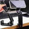 Car Central Control Screen Phone Stand Adjustable Anti Slip Clip Desk Mount Holder Universal Portable Foldable Travel Bracket