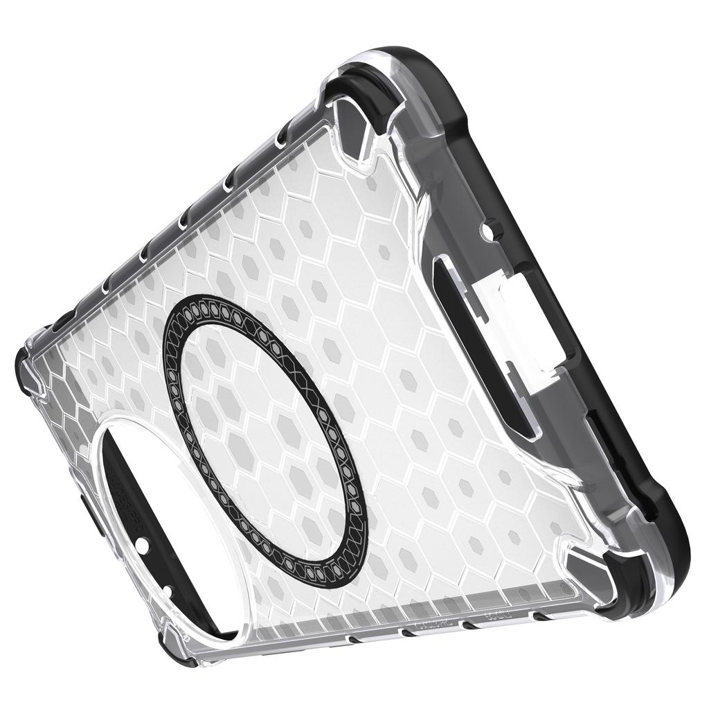 For OnePlus Ace 3 Pro 5G Magnetic Case Honeycomb TPU+PC Anti-Drop Phone Cover