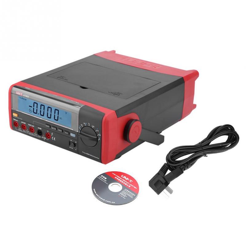 LUISONG YH-KE Multimeter Digital Meter Multimeter,UT803 Desktop LCD Display Digital Multimeter Thermometer 5999 Counts LUISONG YH-KE Multimeter Digital Meter Multimeter,UT803 Desktop LCD Display Digital Multimeter Thermometer 5999 Counts