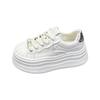 Board Shoes Light Breathable Soft Leather Little White Shoes Women's Spring and Autumn New Platform Sports Casual Shoes
