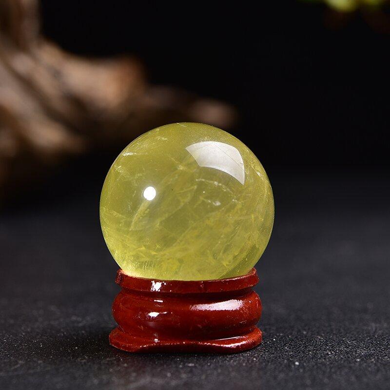 Natürliche Kristallkugel, Heimbüro, Schreibtisch-Dekoration, Ornamente