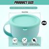 Silicone Lid for Dash My Mug Ice Cream Maker, 5.9in BPA-Free Ice Cream Maker Lid Replacement Reble Bowl Covers Storage Lid Ice Cream Maker