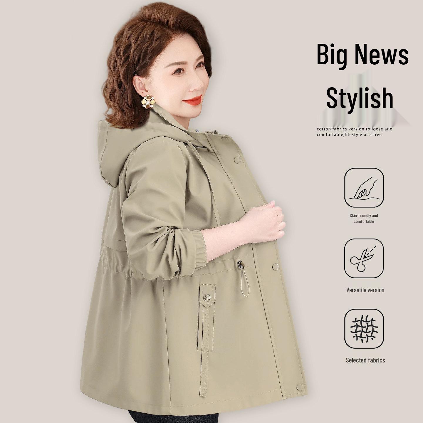 

Elegant Spring Jacket for Women: Timeless Style for Ages 50 and Up 2XL fits 106-120 jin