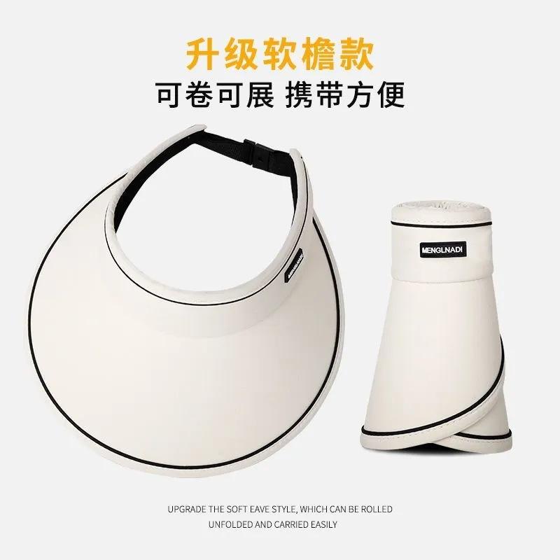 

Крижаний шовк сонцезахисний капелюх жіночий складний з широкими полями капелюх від сонця з відкритим верхом для велоспорту захист від УФ-променів пов язка на голову сонцезахисний капелюх average size (windbreak rope for collection)