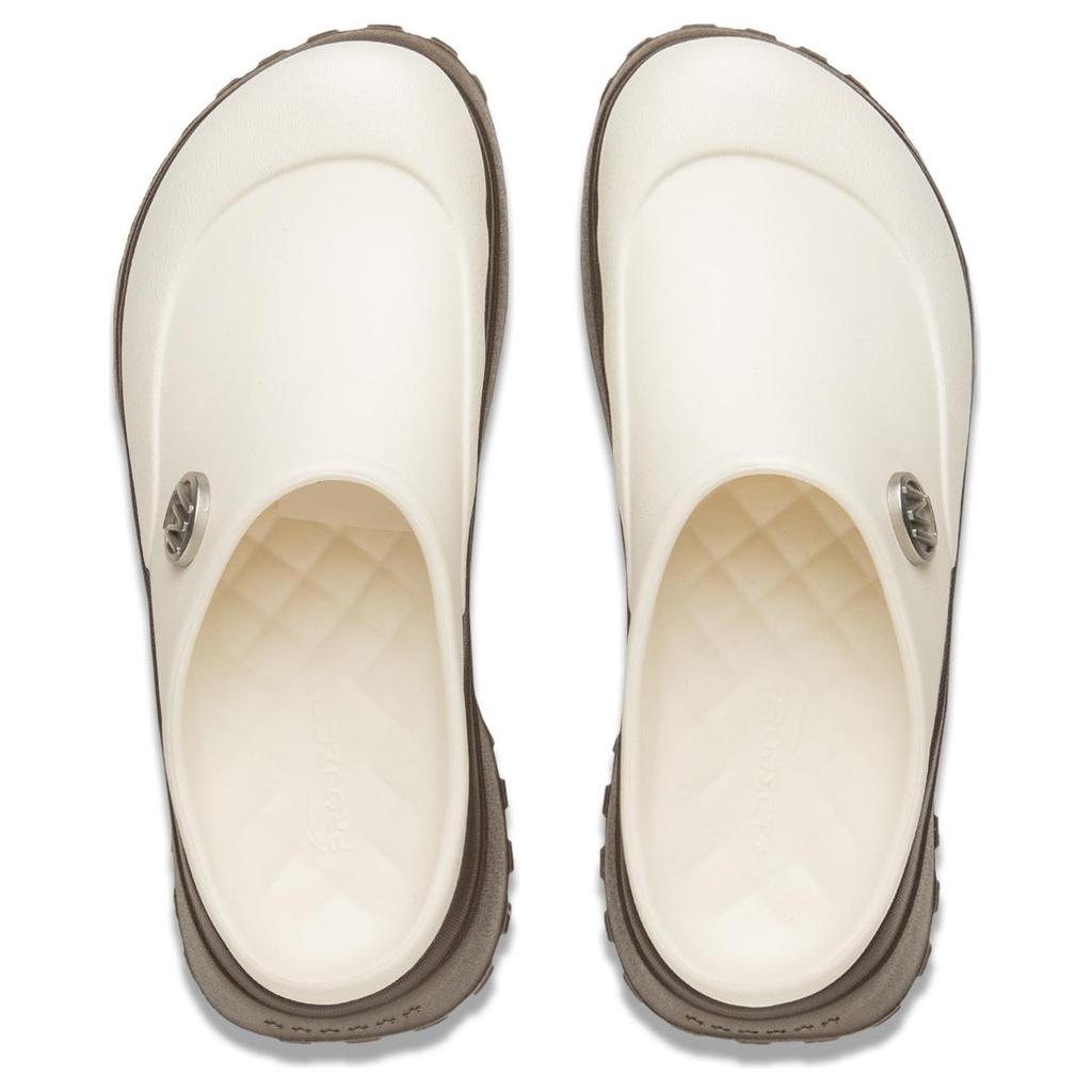Li Ning Project Fashion Comfortable Simple Versatile Anti-Wear Open-Toe Slippers Women Slippers Off-White AGAU010-1