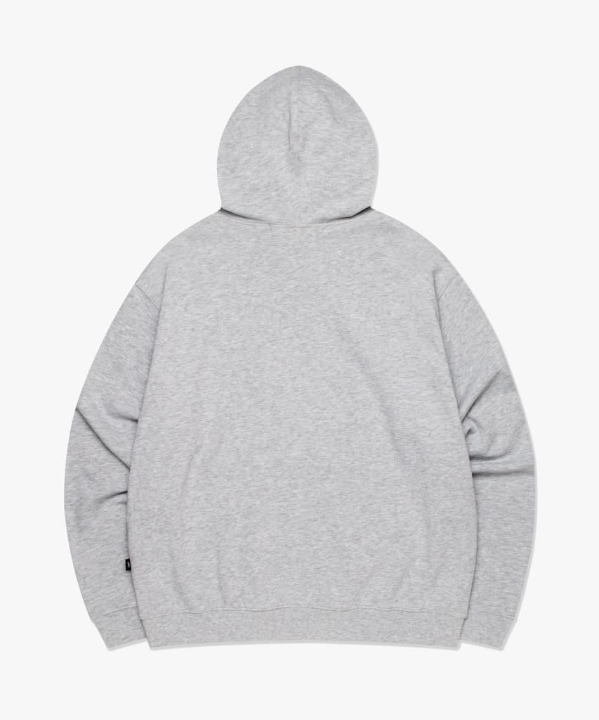 Skool Pin Hoodie Heather Gray