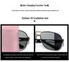 Men's Dual-Use Color-Changing Polarized Sunglasses for Day/Night: Anti-Glare, HD Vision for Driving & Fishing