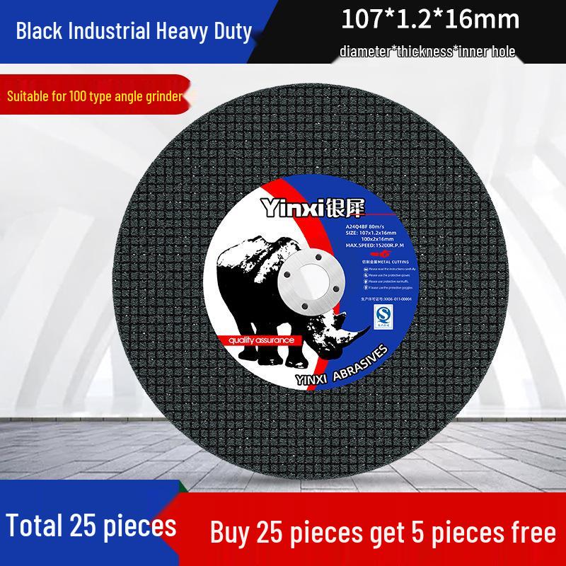 Stainless Steel Abrasive Cutting & Grinding Disc, 100mm Resin Wheel for Metal