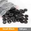 100Pcs Cross Screw Nail Cap Screw Decorative Cover Folding Buckle For Car Furniture Decorative Nuts Cover Bolts Hardware