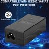Desktop POE Injector Ethernet Adapter 24V 48V 0.5A Ethernet Adapter 12W 24W 100Mbps Surveillance CCTV for IP Camera Power Supply