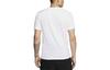T Shirts Men's White Crew Neck Moderate Straight Fit DD9276-100
