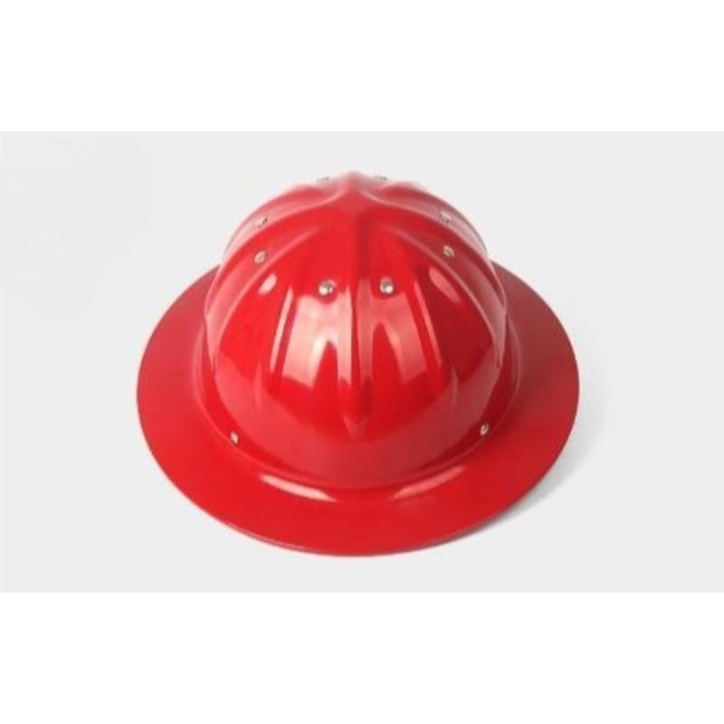 Outdoor Aluminum Alloy Safety Mining Helmet High-end Metal Aluminum Helmet красный