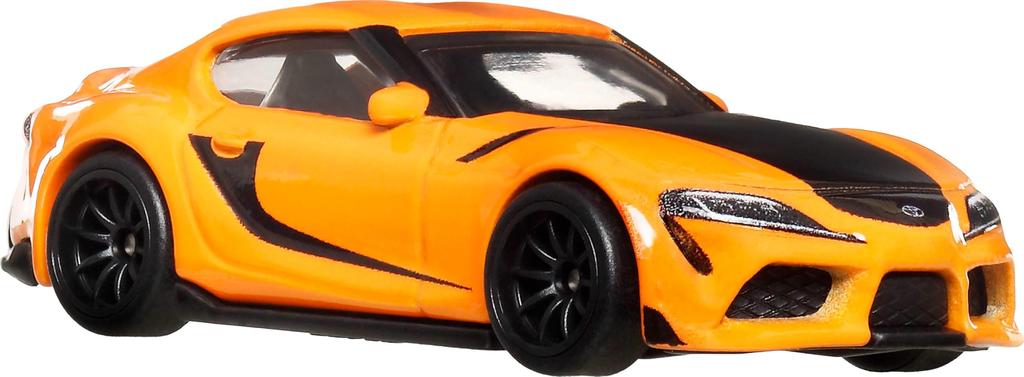 Hot Wheels Fast Furious 2021 Toyota GR Supra Vehicle Ages 3 and Up & Toy, Orange, JBM00,