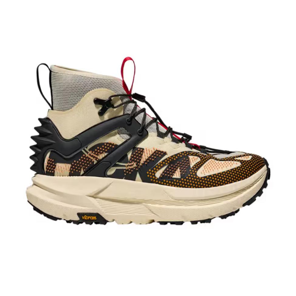 Zapatillas de senderismo Hoka One One Mafate X Hike de ajuste cómodo, unisex, color blanco roto 1174230-VWB