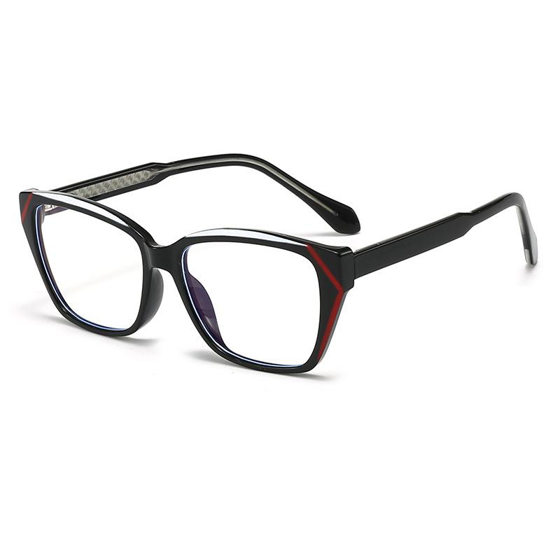 JYL Eyeglasses Anti Blue Light Pc Frame Myopia Prescription Plain Use 5762 A-15262 средний шампанского