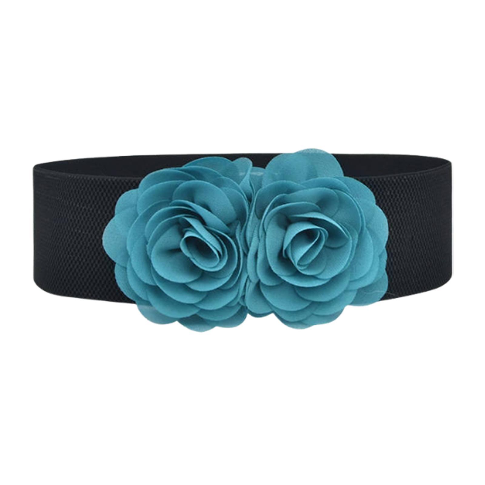 

Womens Wide Belt Corset Belt Elastic Waist Belt for Sweater Blouse Clothes Decor
