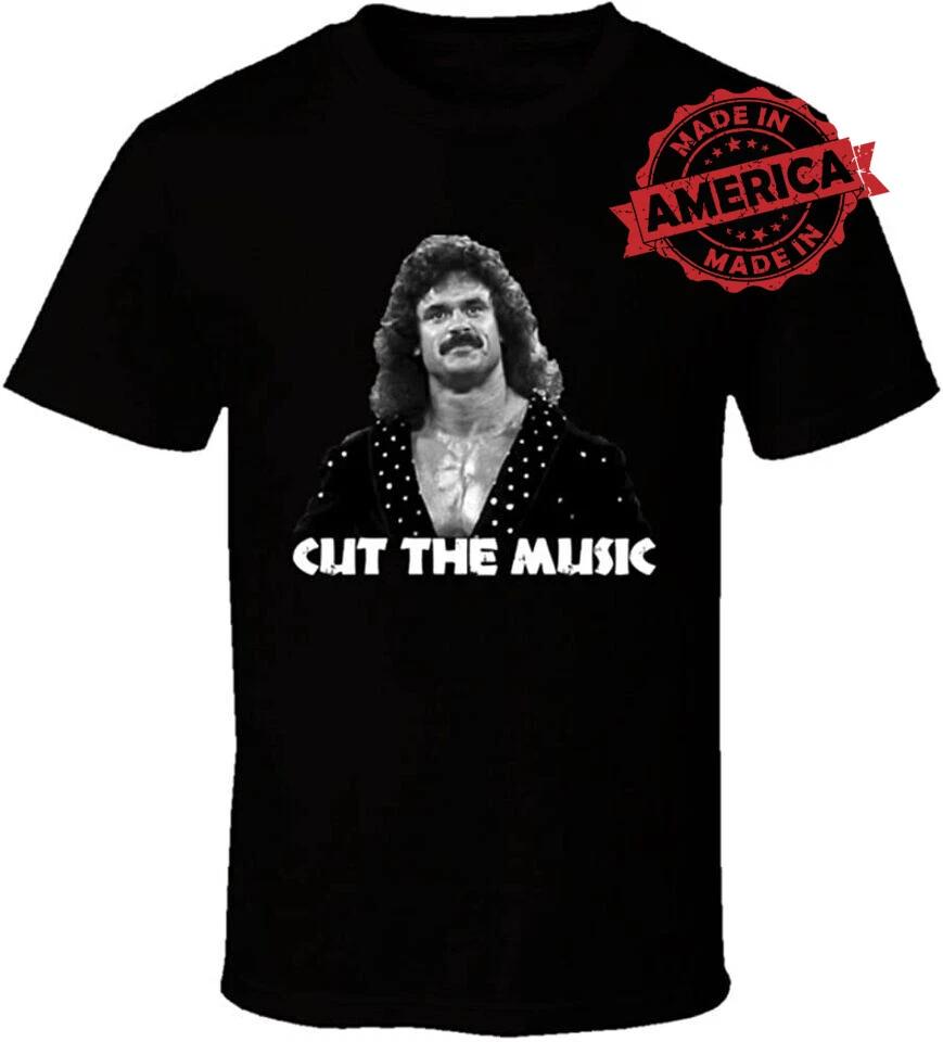Ravishing Rick Rude Cut The Music T-Shirt Cotton Tee All Size S to 5XL XS