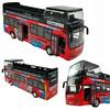 Megadidi Double Decker Bus Metal World Lights Sounds Bus Model
