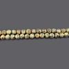 10mm Faceted Yellow-Red Speckled Granite Natural Stone Beads for DIY Jewelry Making