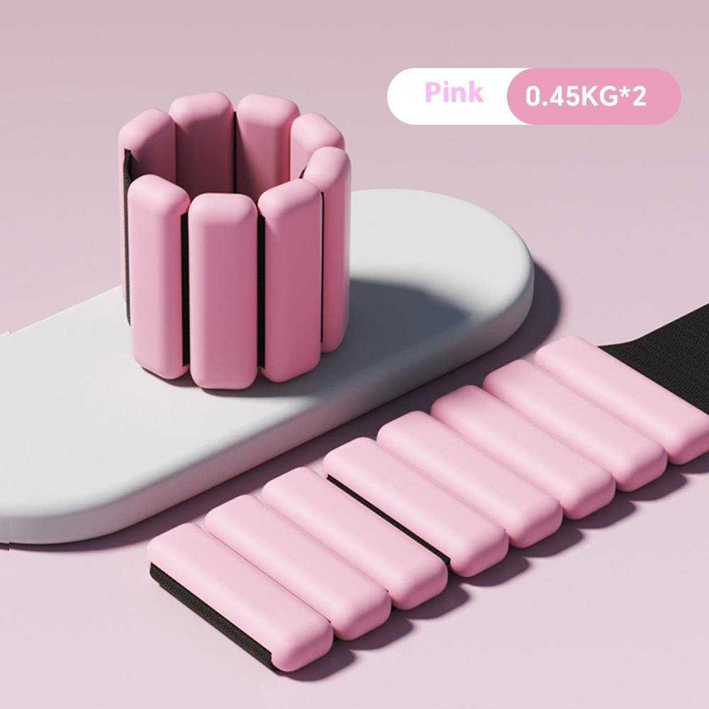 

2шт. Браслет для переноски груза, мешок с песком, упражнения для фитнеса, грузоподъемность, бег, запястье, противовес, йога, защита от пота