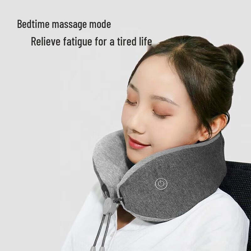 LERAVAN U-shaped Vibrating Neck Massager Pillow