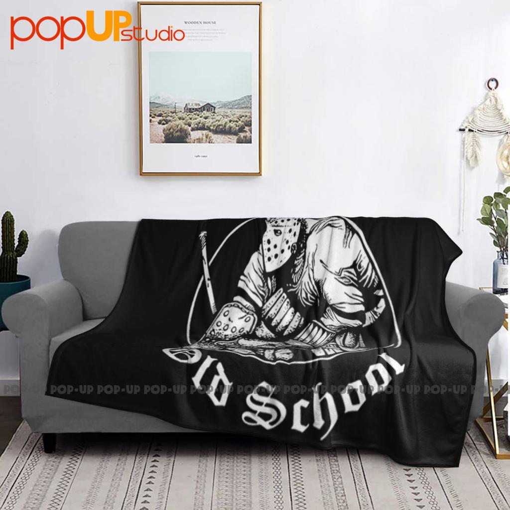Hockey Goalie Old School Ultra-Soft Blanket Quilt Winter Sofa Cover Bed Covers