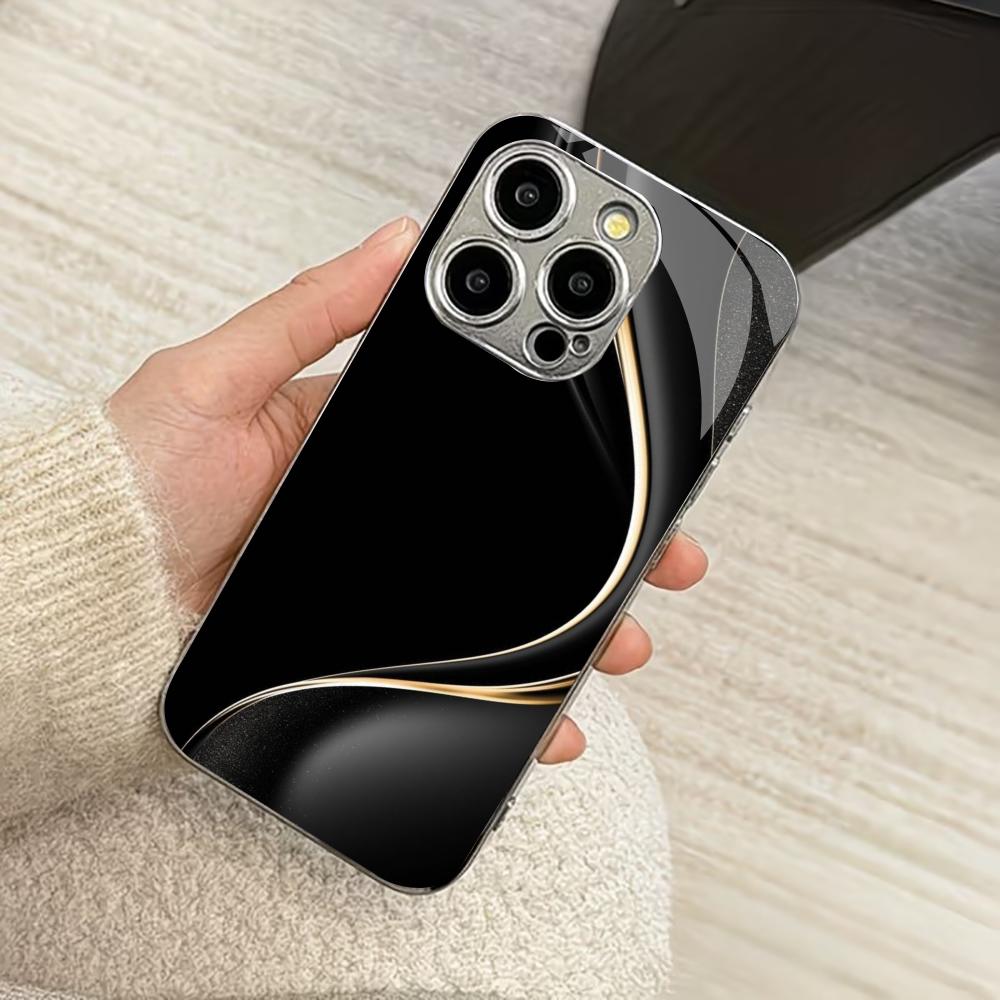 

Business fashion phone cases carcasa Smartphone Glass Phone Case for iPhone 17 16 15 14 13 12 11pm Pro Plus fundas Men s style iPhone 17