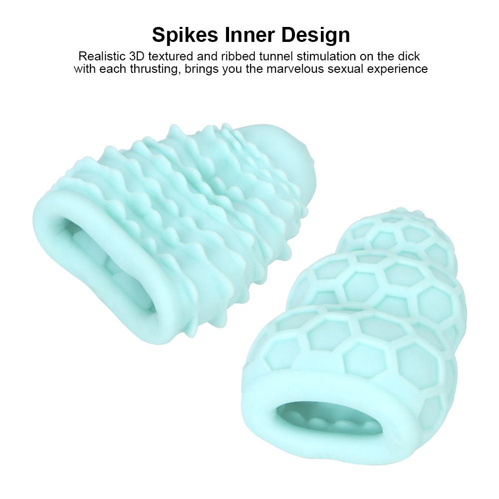 Male Masturbator Cup Portable Penis Trainer Penis Massage Adult Sex Toys Stretchy Silicone Vagina Egg Vacuum Pocket Cup for Men