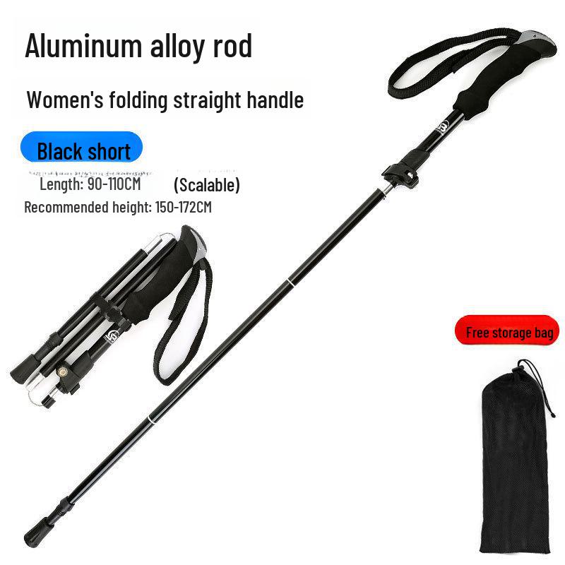 Teleskop-Falt-Trekkingstock aus Aluminiumlegierung