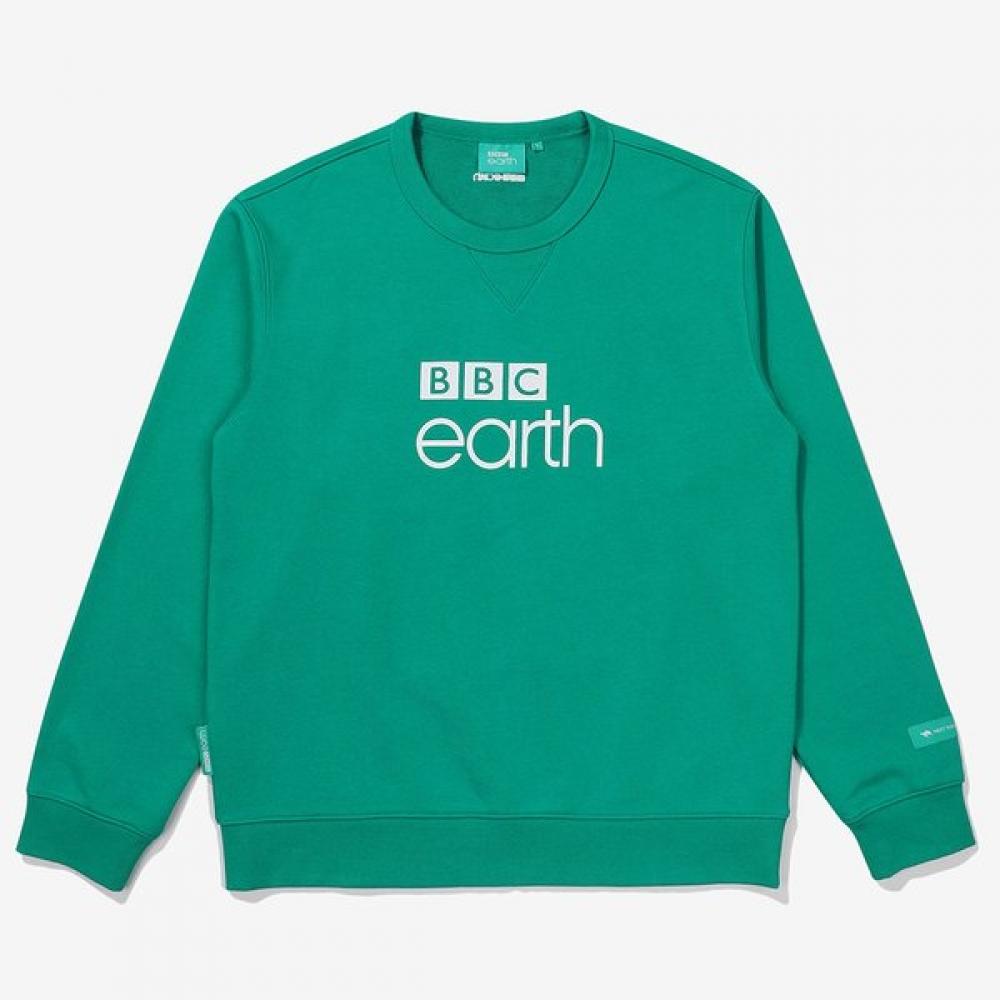 Bbc Earth Essential Big Logo Sweatshirt  Green  [23ss] painted/110