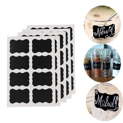 (Great home)Well Made Blackboard Sticker Craft Kitchen Candy Jar Organizer Labels 40Pcs/Set