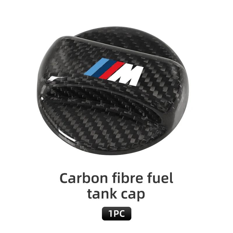 Nové logo auta Kryt nádrže z uhlíkových vláken Vzduchová zátka palivové nádrže Ozdoba #98 #95 Pro BMW E46 E90 E60 F10 E39 F30 E36 F20 E87 E90 E70 G60