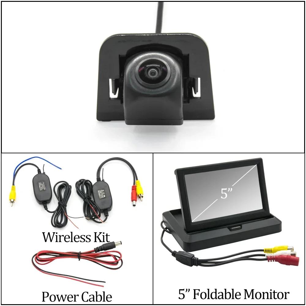 Owtosin HD 1280*720 Fisheye Rear View Camera For Toyota Prius/Prius Alpha 2009 2010 2011 2012 2013 2014 2015 Car Reserve Monitor