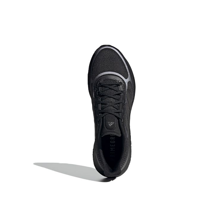 Adidas Supernova+ Comfortable Minimalist Mesh Fabric Non-Slip Breathable Low-Top Marathon Running Shoes Men Sneakers Obsidian-Black FX6649
