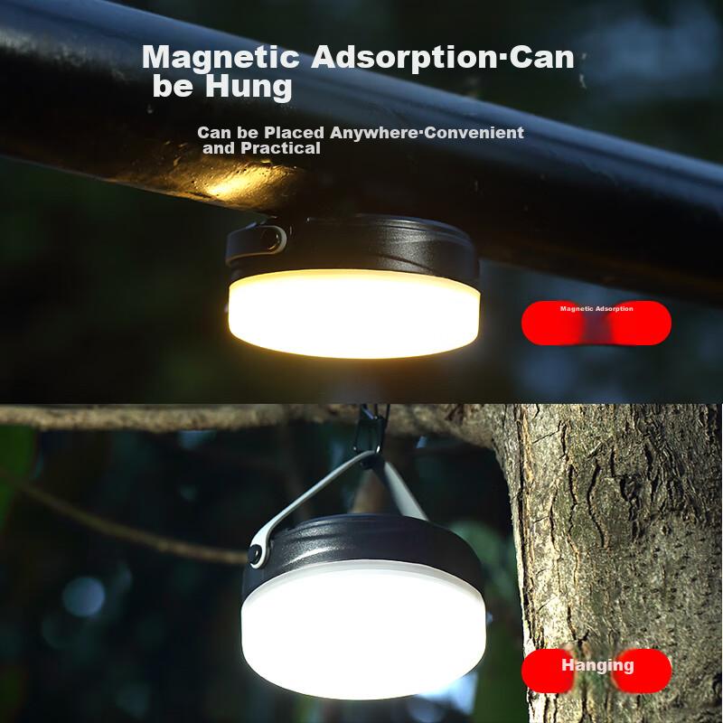 Camping Light, High-Intensity Tent Lamp, Outdoor Ultra-Bright Camping Emergency Equipment, Hanging Lamp, Power Outage LED Rechargeable Lighting, 7103