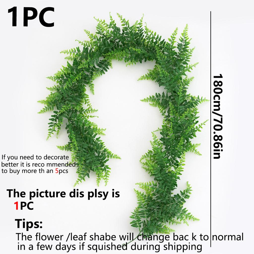 Artificial Ivy Plants Plastic Persian Vine Wedding Outdoor Festival Home Garden Arch Wall Office Diy Gifts Hot Sales Decorations