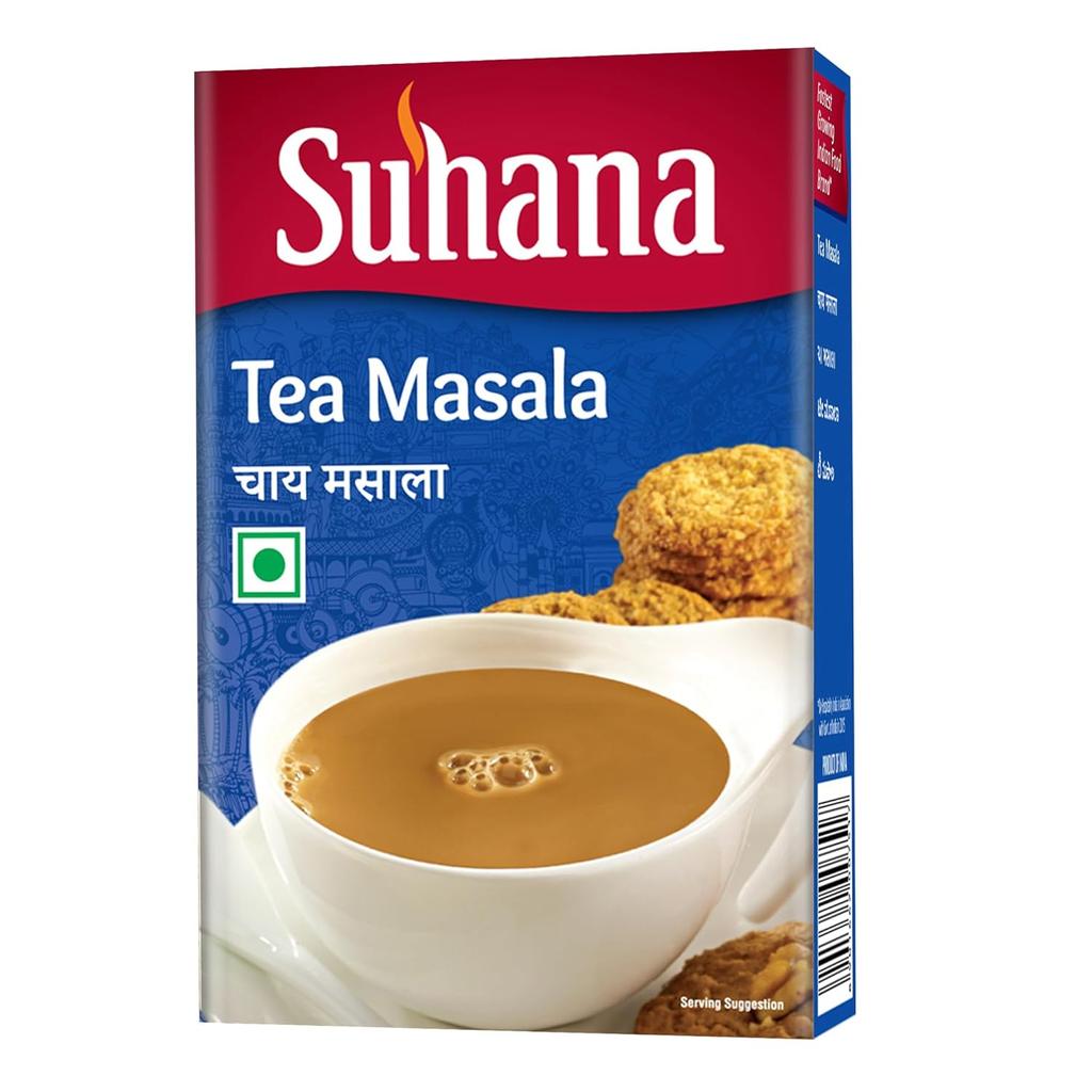 Suhana Tea Masala 50 G Box Pack Of 1 Aromatic Chai Spice Blend For Rich Flavorful Homemade Milk Tea Experience