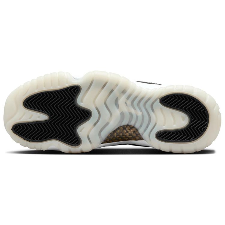 Air Jordan 11 Retro GS Gratitude / Defining Moments Kids Sneakers White Black Metallic-Gold 378038-170