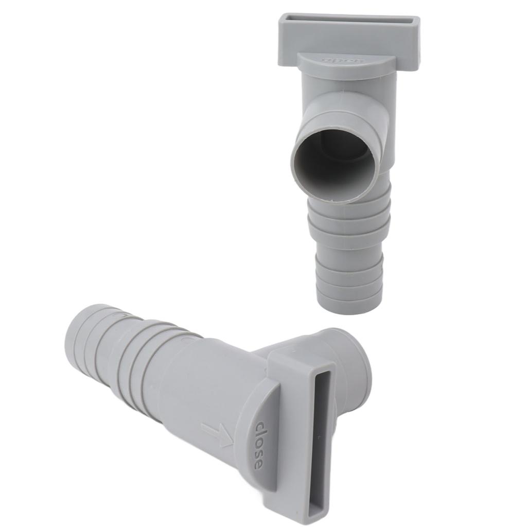 Pool-Absperrventil PVC Einfache Installation Pool-Plungerventile Ersatz für 32-mm-Schlauch angeschlossen