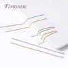 Brass Thin Chain Ear Wire For Earrings Making Accessories 18K Gold Plated Ear Thread with Open Ring,85mm Long Tassel Earwires