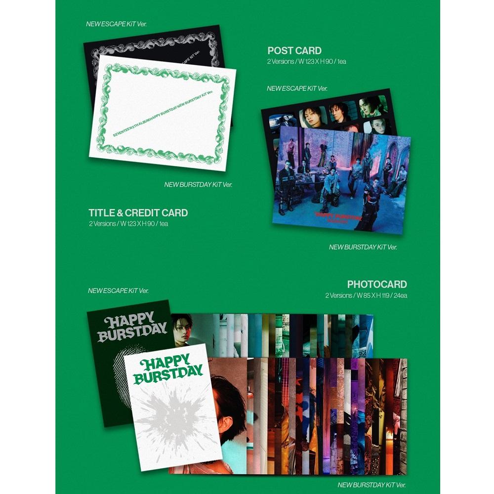 Seventeen HAPPY BURSTDAY [KiT Ver.]