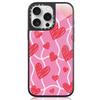 For iPhone 16 Pro Max Case High Aluminium-silicon Glass+PC+TPU Pattern Print Phone Cover Compatible with MagSafe