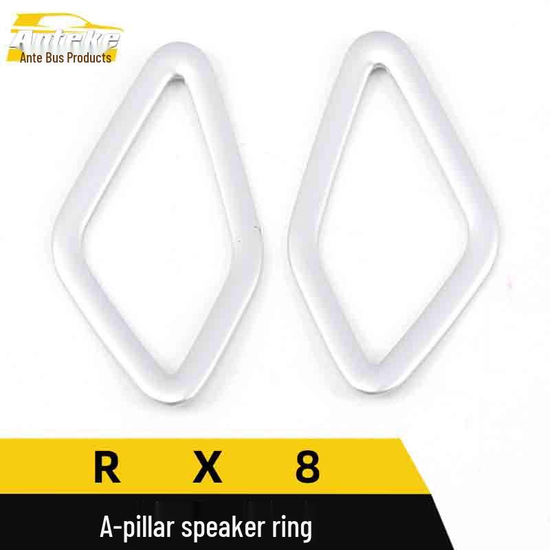 Roewe RX8 A-Pillar Speaker Ring & Console Cover Decor