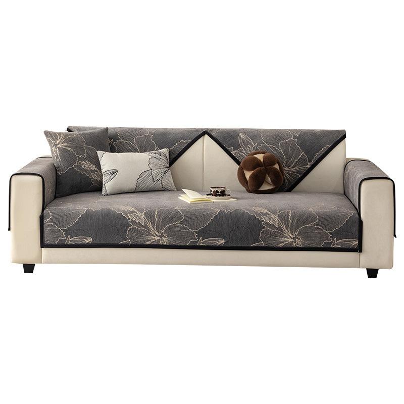 Chenier Sofa Cushion, Universal In All Seasons, Non-Slip And Dirt-Resistant Seat Cushion, Modern New Chinese Sofa Cover Cover Cloth Towel