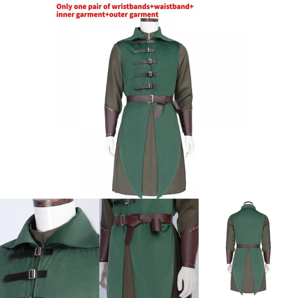 Costume Cosplay de Il Signore degli Anelli per Uomo in Tessuto Poliestere per Halloween ed Eventi Rinascimentali