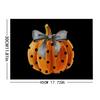 1pcs Creative Halloween Printed Linen Placemats Heat Resistant Non-Slip Table Mats Home Party Decor Classic Pumpkin Tablecloth