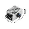 4000W SCR Dimmer & Speed Controller: High-Power Voltage Regulator and Temperature Controller for 220V AC Motors with Shell